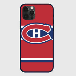 Чехол для iPhone 12 Pro Max Montreal Canadiens, цвет: 3D-черный