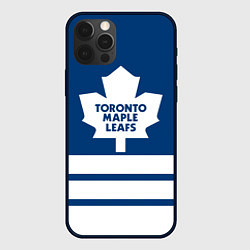 Чехол для iPhone 12 Pro Max Toronto Maple Leafs, цвет: 3D-черный