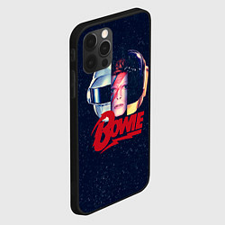 Чехол для iPhone 12 Pro Max Bowie Space, цвет: 3D-черный — фото 2