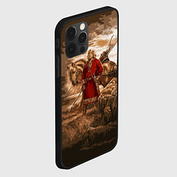 Чехол для iPhone 12 Pro Max Русь священная, цвет: 3D-черный — фото 2