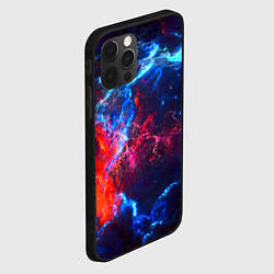 Чехол для iPhone 12 Pro Max Космос, цвет: 3D-черный — фото 2