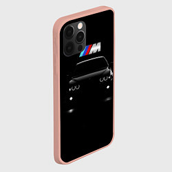 Чехол для iPhone 12 Pro Max BMW, цвет: 3D-светло-розовый — фото 2