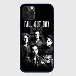 Чехол для iPhone 12 Pro Max Fall out boy band, цвет: 3D-черный
