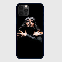 Чехол для iPhone 12 Pro Max Фредди Меркьюри, цвет: 3D-черный