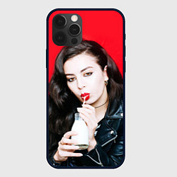 Чехол для iPhone 12 Pro Max Charli XCX, цвет: 3D-черный