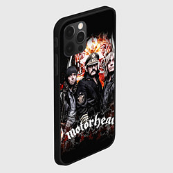 Чехол для iPhone 12 Pro Max Motorhead Band, цвет: 3D-черный — фото 2