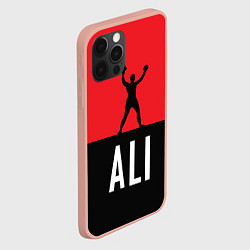 Чехол для iPhone 12 Pro Max Ali Boxing, цвет: 3D-светло-розовый — фото 2