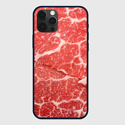 Чехол для iPhone 12 Pro Max Кусок мяса, цвет: 3D-черный
