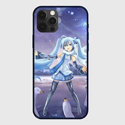 Чехол для iPhone 12 Pro Max Hatsune Miku, цвет: 3D-черный