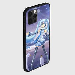 Чехол для iPhone 12 Pro Max Hatsune Miku, цвет: 3D-черный — фото 2