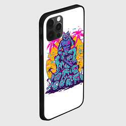 Чехол для iPhone 12 Pro Max Hotline Miami: Throne, цвет: 3D-черный — фото 2