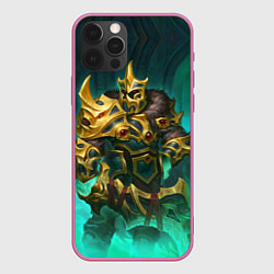 Чехол для iPhone 12 Pro Max Wraith King, цвет: 3D-малиновый