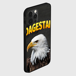 Чехол для iPhone 12 Pro Dagestan Eagle, цвет: 3D-черный — фото 2
