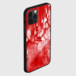Чехол для iPhone 12 Pro Кровь акварельная на Хеллоуин, цвет: 3D-черный — фото 2