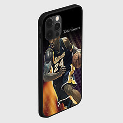 Чехол для iPhone 12 Pro Kobe Bryant, цвет: 3D-черный — фото 2