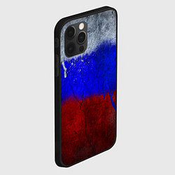 Чехол для iPhone 12 Pro Русский триколор, цвет: 3D-черный — фото 2