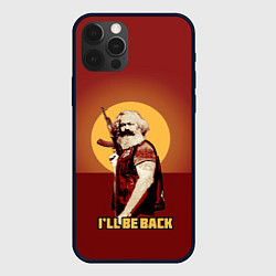 Чехол для iPhone 12 Pro Маркс: Ill Be Back, цвет: 3D-черный