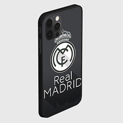 Чехол для iPhone 12 Pro Real Madrid, цвет: 3D-черный — фото 2