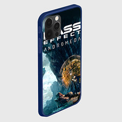 Чехол для iPhone 12 Pro Mass Effect: Andromeda, цвет: 3D-тёмно-синий — фото 2