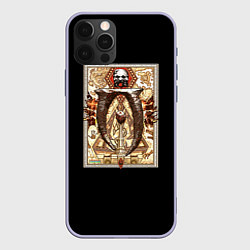 Чехол для iPhone 12 Pro Oblivion, цвет: 3D-светло-сиреневый