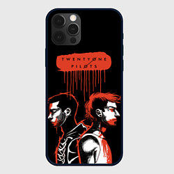 Чехол для iPhone 12 Pro Twenty one pilots, цвет: 3D-черный