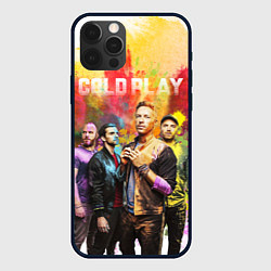 Чехол для iPhone 12 Pro Coldplay, цвет: 3D-черный