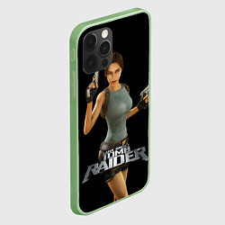 Чехол для iPhone 12 Pro TOMB RAIDER, цвет: 3D-салатовый — фото 2