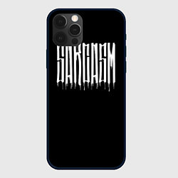 Чехол для iPhone 12 Pro Sarcasm, цвет: 3D-черный