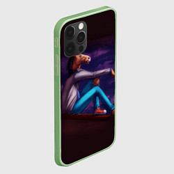 Чехол для iPhone 12 Pro BoJack, цвет: 3D-салатовый — фото 2