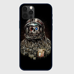 Чехол для iPhone 12 Pro NASA: Death Astronaut, цвет: 3D-черный