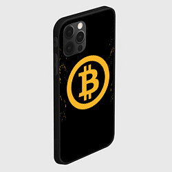 Чехол для iPhone 12 Pro Bitcoin Master, цвет: 3D-черный — фото 2