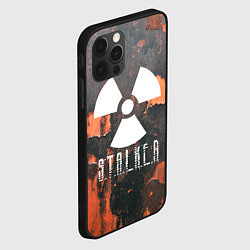 Чехол для iPhone 12 Pro S.T.A.L.K.E.R: Orange Toxic, цвет: 3D-черный — фото 2