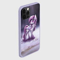 Чехол для iPhone 12 Pro Violet Pony, цвет: 3D-светло-сиреневый — фото 2