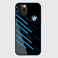 Чехол для iPhone 12 Pro BMW SPORT, цвет: 3D-черный