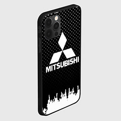 Чехол для iPhone 12 Pro Mitsubishi: Black Side, цвет: 3D-черный — фото 2