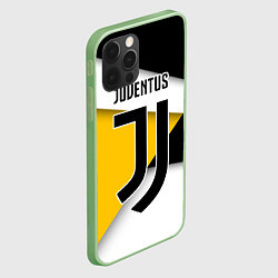 Чехол для iPhone 12 Pro FC Juventus, цвет: 3D-салатовый — фото 2