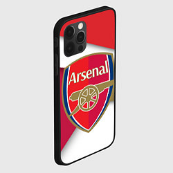 Чехол для iPhone 12 Pro FC Arsenal, цвет: 3D-черный — фото 2