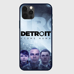 Чехол для iPhone 12 Pro Detroit: Become Human, цвет: 3D-черный