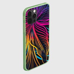 Чехол для iPhone 12 Pro Floral Design, цвет: 3D-салатовый — фото 2