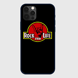 Чехол для iPhone 12 Pro Rock for Life, цвет: 3D-черный