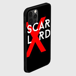 Чехол для iPhone 12 Pro Scarlxrd Logo, цвет: 3D-черный — фото 2