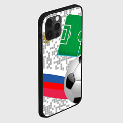 Чехол для iPhone 12 Pro Русский футбол, цвет: 3D-черный — фото 2