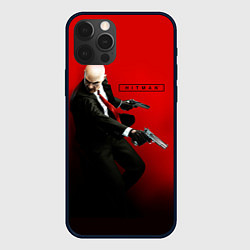 Чехол для iPhone 12 Pro Hitman: Red Agent, цвет: 3D-черный