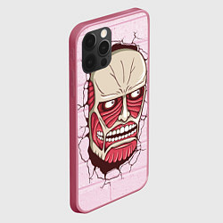 Чехол для iPhone 12 Pro Colossal Titan, цвет: 3D-малиновый — фото 2