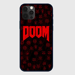 Чехол iPhone 12 Pro DOOM: Hellish signs