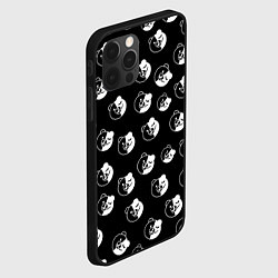 Чехол для iPhone 12 Pro MONOKUMA, цвет: 3D-черный — фото 2