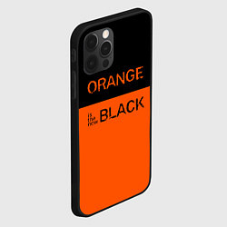 Чехол для iPhone 12 Pro Orange Is the New Black, цвет: 3D-черный — фото 2