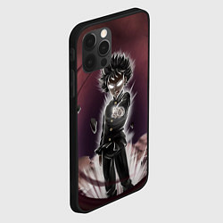 Чехол для iPhone 12 Pro Mob Psycho 100, цвет: 3D-черный — фото 2