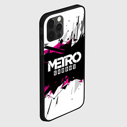 Чехол для iPhone 12 Pro Metro: Exodus Purple, цвет: 3D-черный — фото 2
