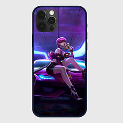 Чехол для iPhone 12 Pro Evelynn, цвет: 3D-черный